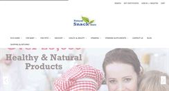 Desktop Screenshot of naturalsnackstore.com